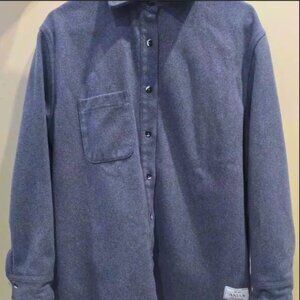 17 oz relaxed Melton wool - L - free shipping